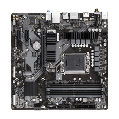 GIGABYTE B760M DS3H AX DDR4 Motherboard - Supports Intel Core 14th Gen CPUs, 6+2+1 Phases Digital VRM, up to 5333MHz DDR4 (OC), 2xPCIe 4.0 M.2, Wi-Fi 6E, 2.5GbE LAN, USB 3.2 Gen2