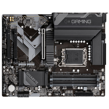 GIGABYTE B760 GAMING X DDR4 Motherboard - Supports Intel Core 14th Gen CPUs, 8+1+1 Phases Digital VRM, up to 5333MHz DDR4 (OC), 3xPCIe 4.0 M.2, 2.5GbE LAN, USB 3.2 Gen 2