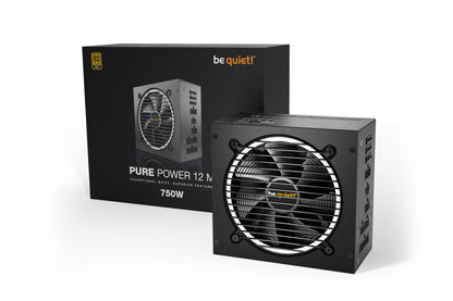 be quiet! Pure Power 12 M power supply unit 750 W 20+4 pin ATX ATX Black