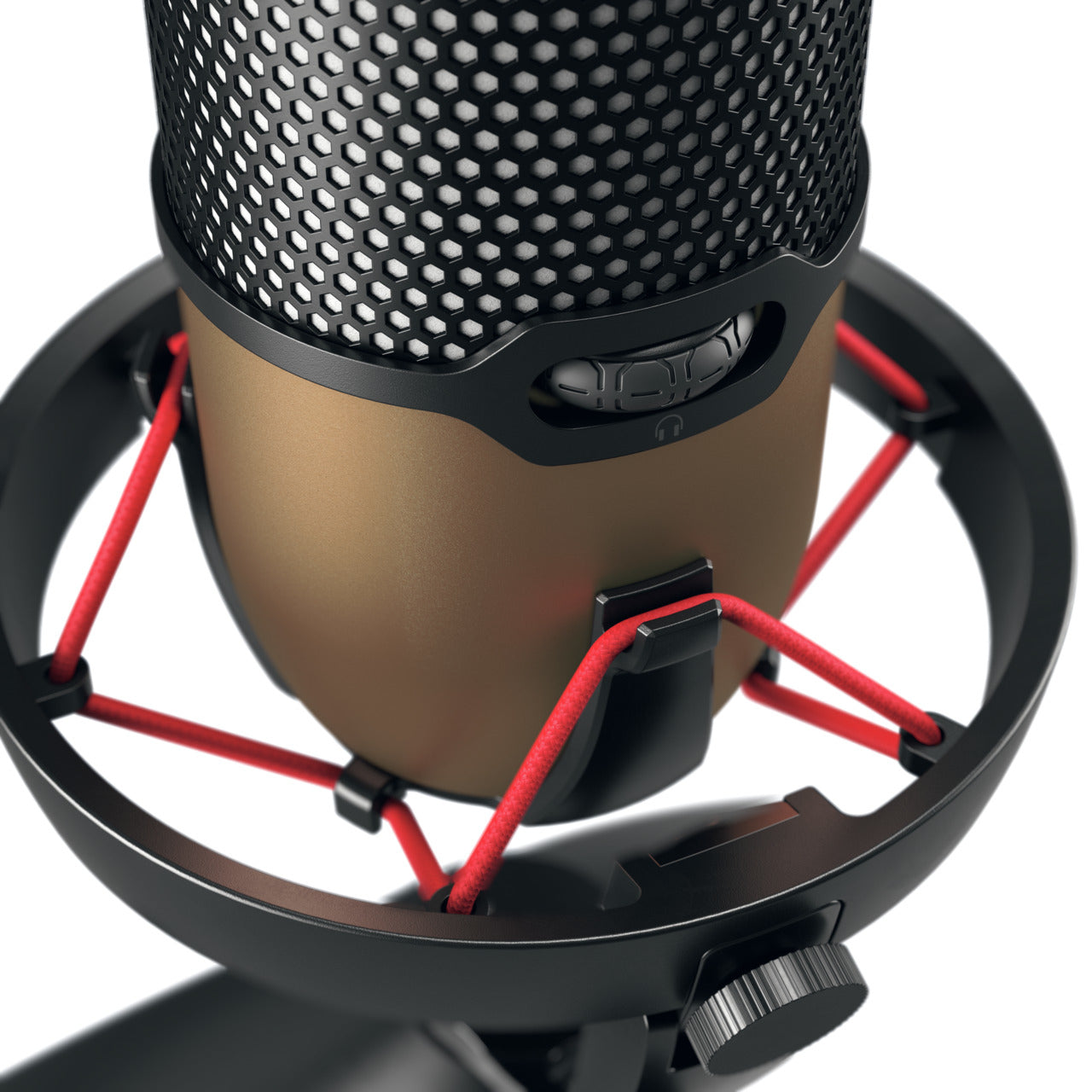 CHERRY UM 9.0 PRO RGB Black, Copper Table microphone