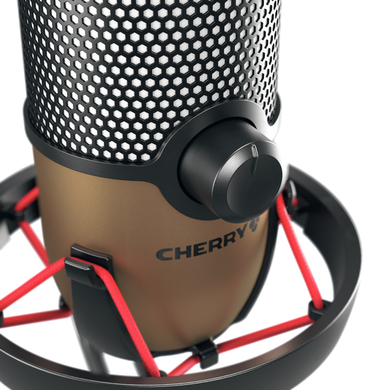 CHERRY UM 9.0 PRO RGB Black, Copper Table microphone