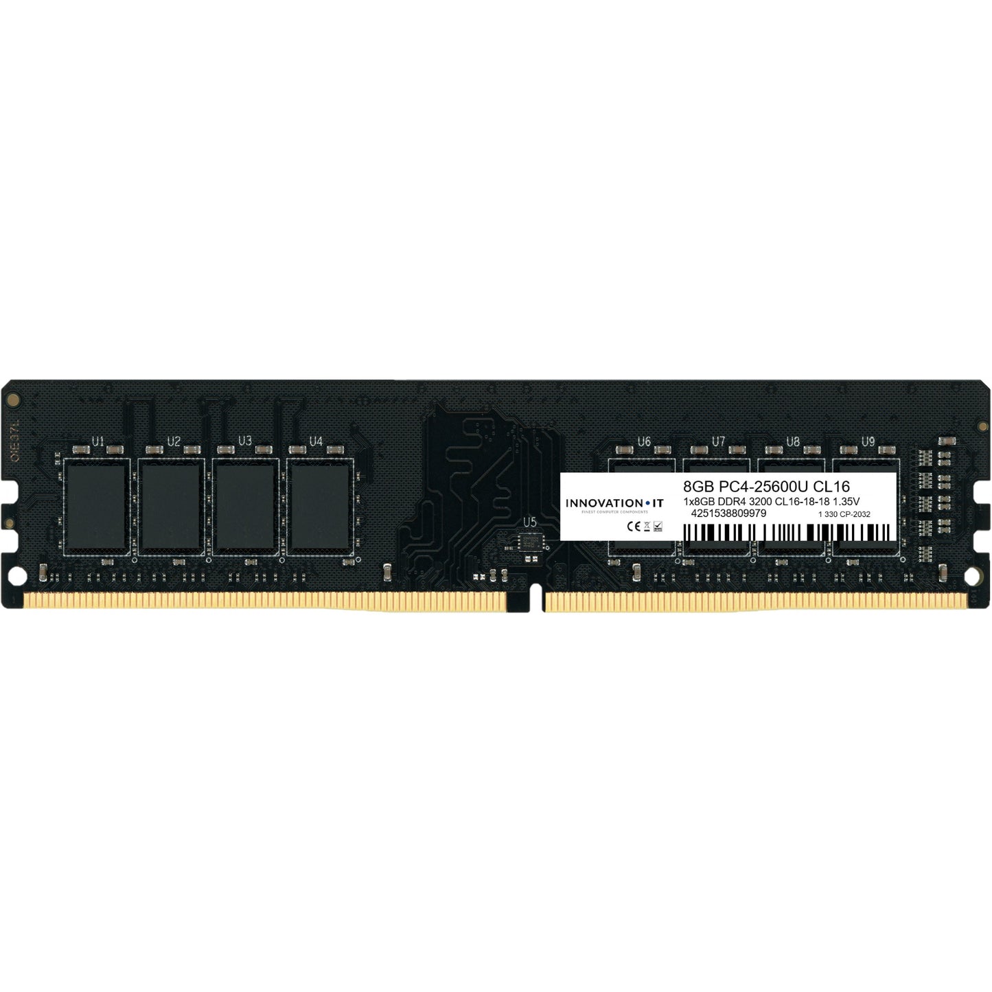 Innovation IT 3200 8GB CL16-18-18 1.35V LD 8-Chip