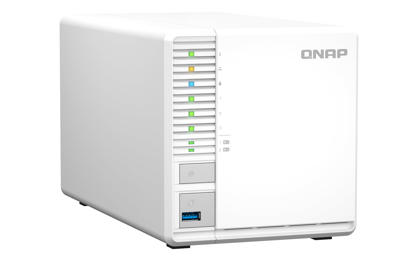 QNAP TS-364 NAS Tower Intel® Celeron® N5095 8 GB DDR4 0 TB QNAP Turbo System White