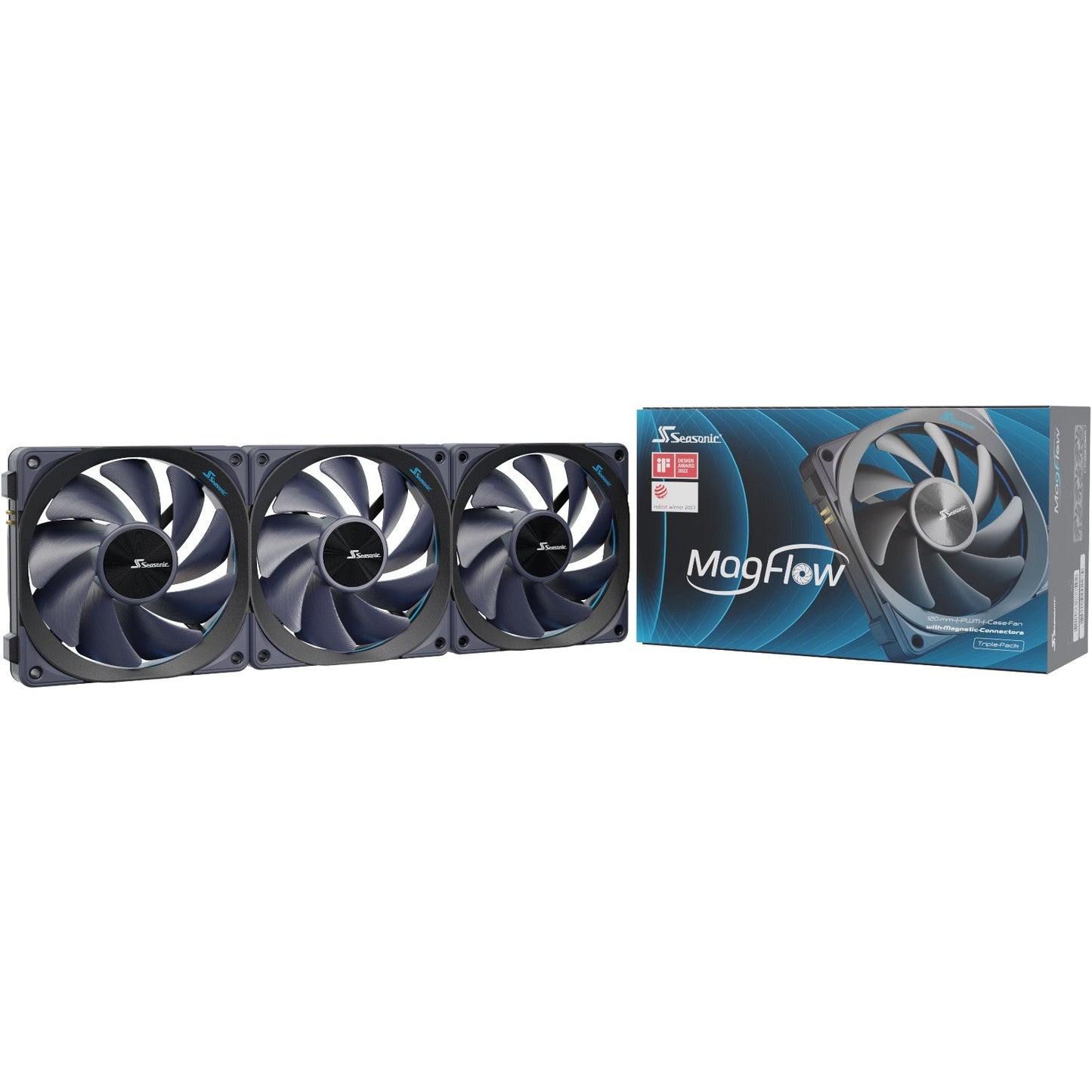 Seasonic MagFlow 3-Fan Kit