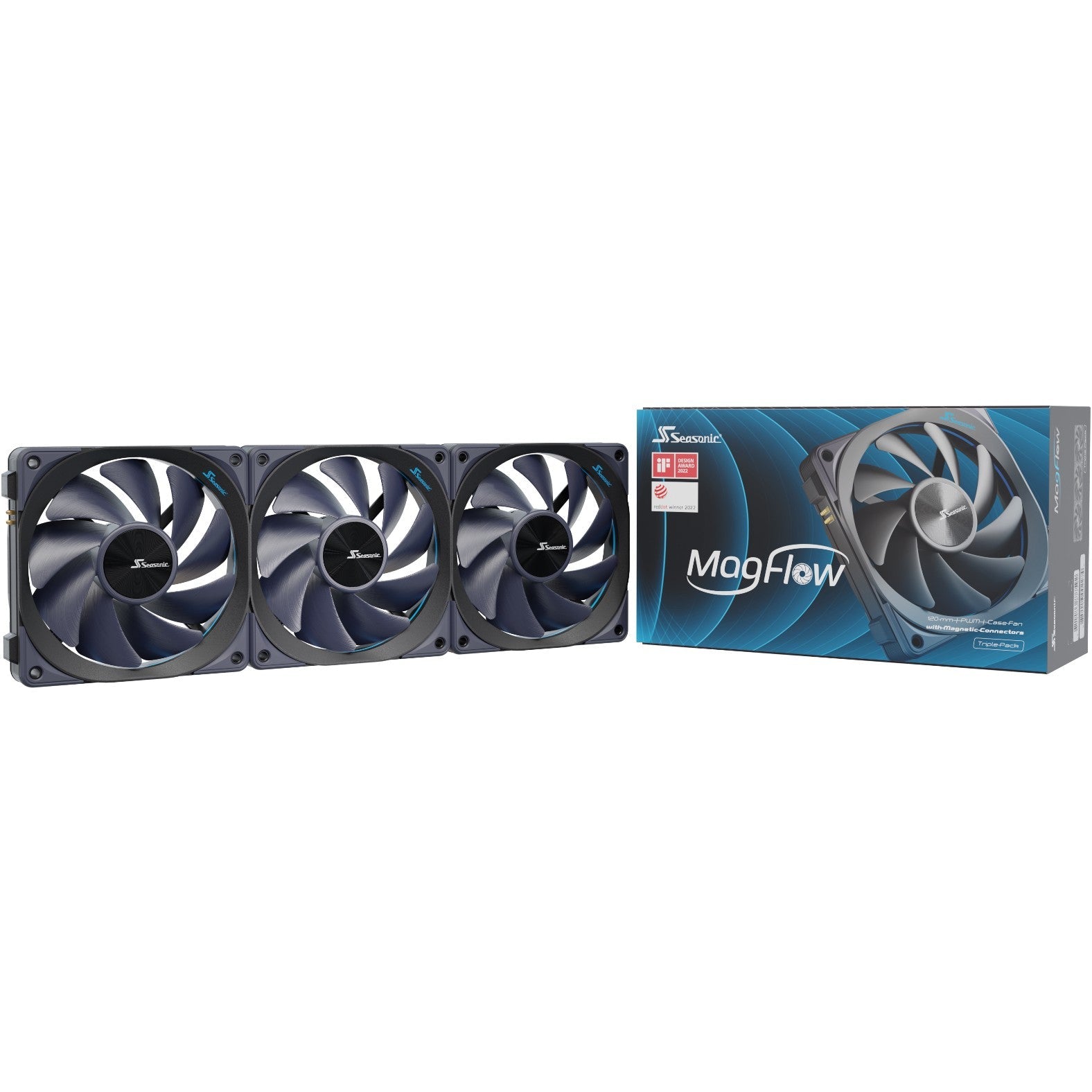 Seasonic MagFlow 3-Fan Kit