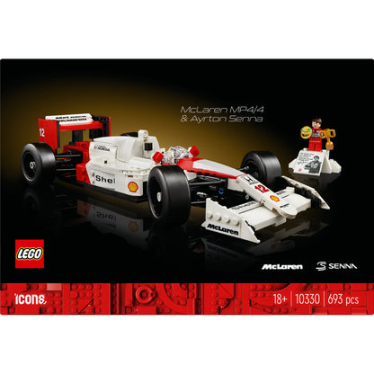 LEGO McLaren MP4/4 & Ayrton Senna