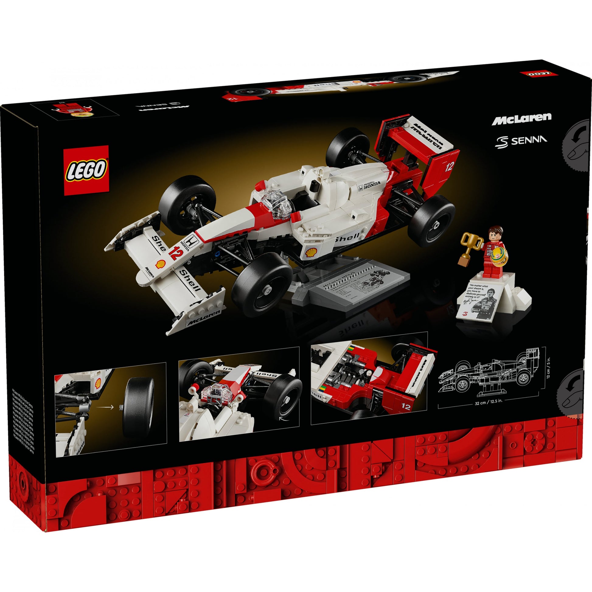 LEGO McLaren MP4/4 & Ayrton Senna