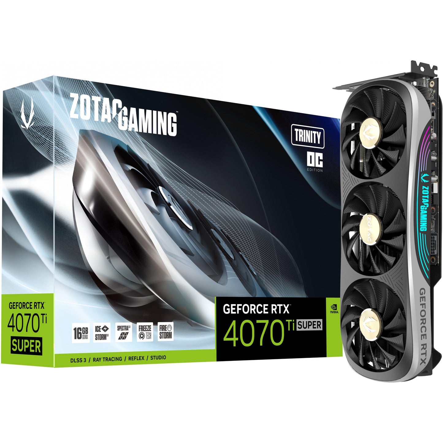 Zotac GAMING GeForce RTX 4070 Ti SUPER Trinity OC