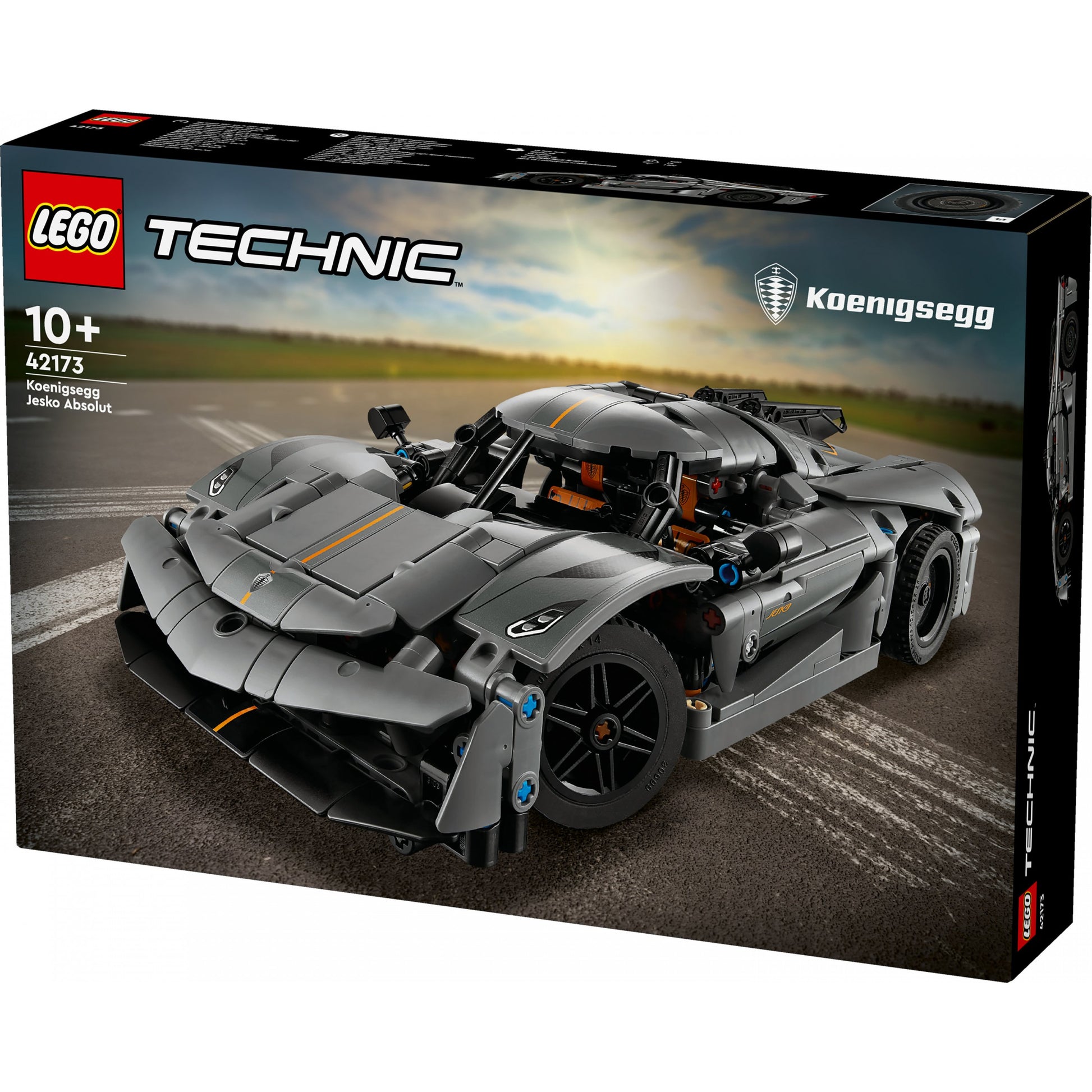 LEGO Koenigsegg Jesko Absolut Grey Hypercar