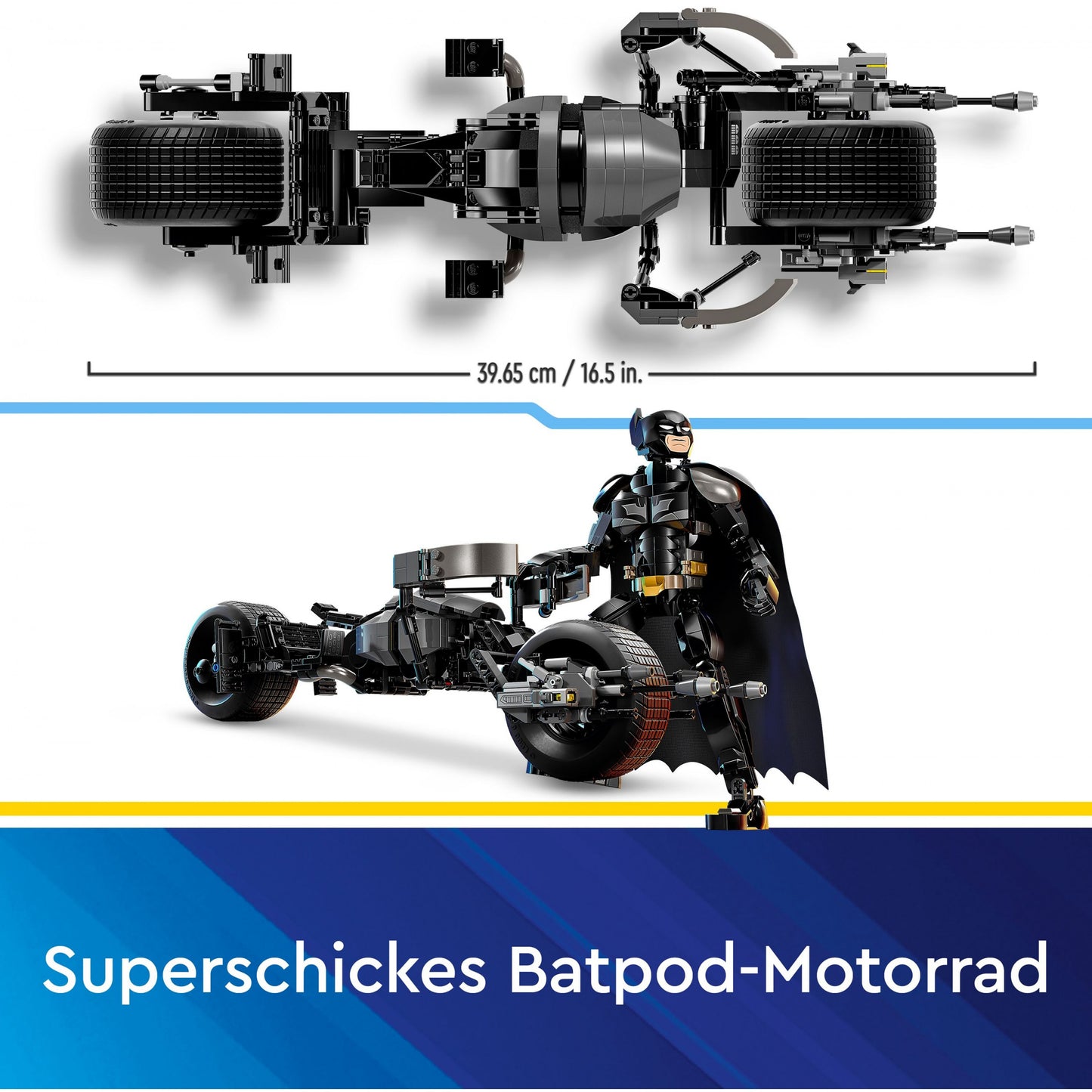 LEGO Batman™ Construction Figure and the Bat-Pod Bike