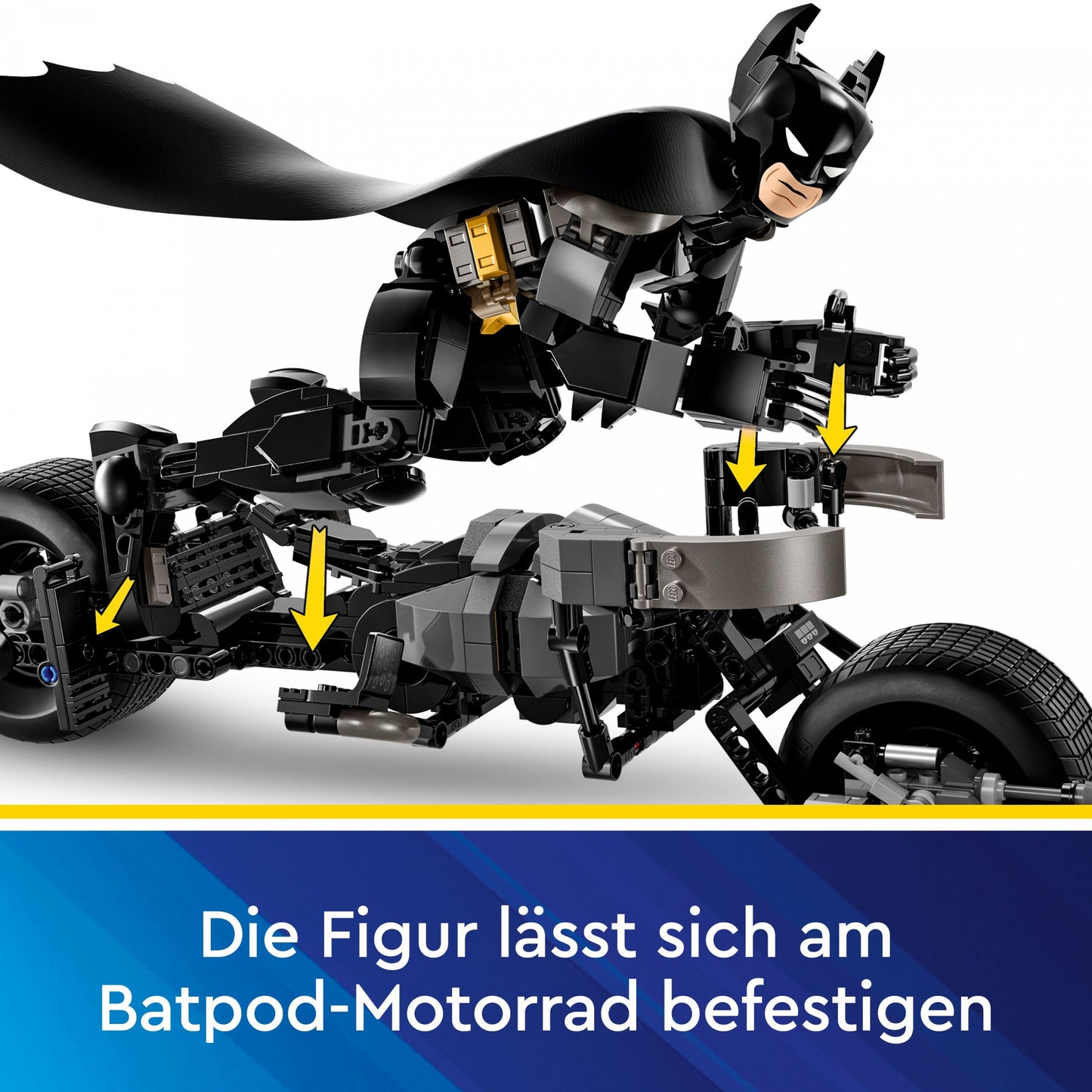 LEGO Batman™ Construction Figure and the Bat-Pod Bike