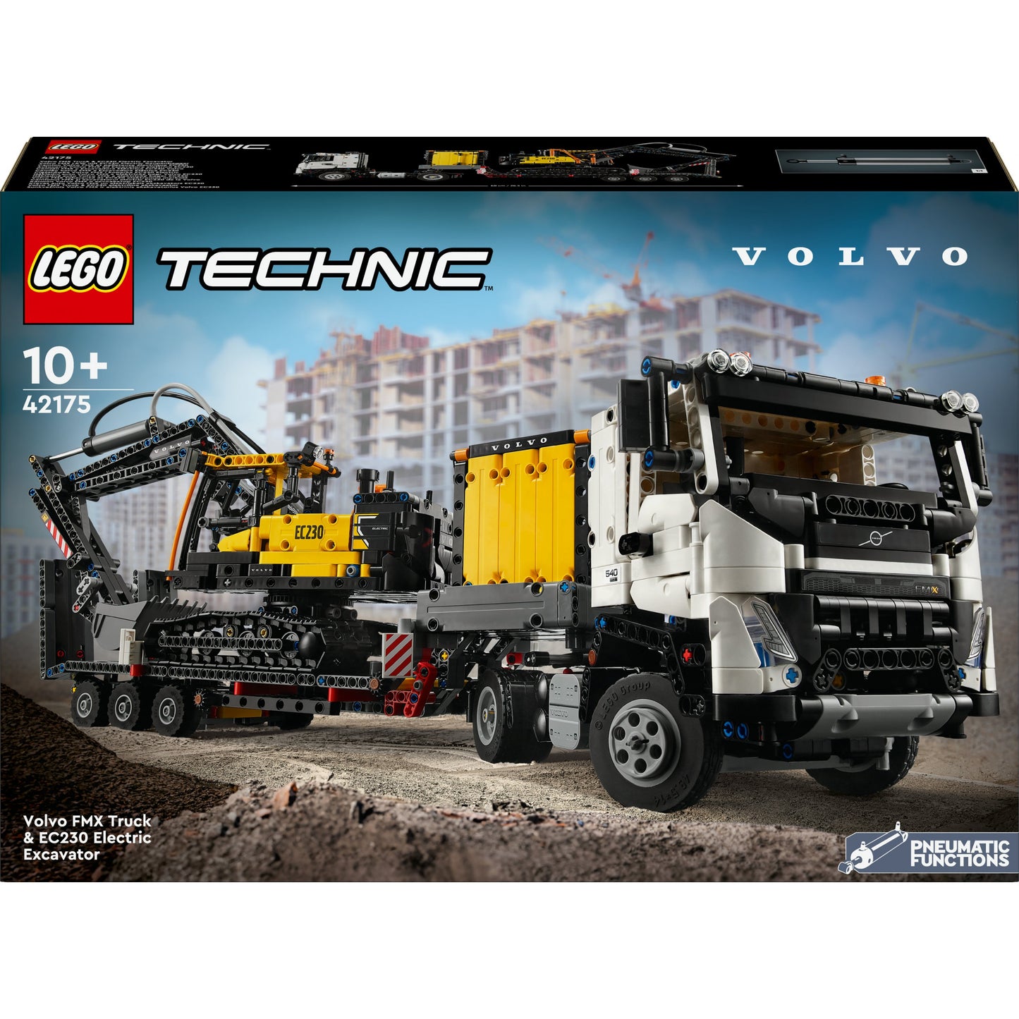 LEGO Volvo FMX Truck & EC230 Electric Excavator