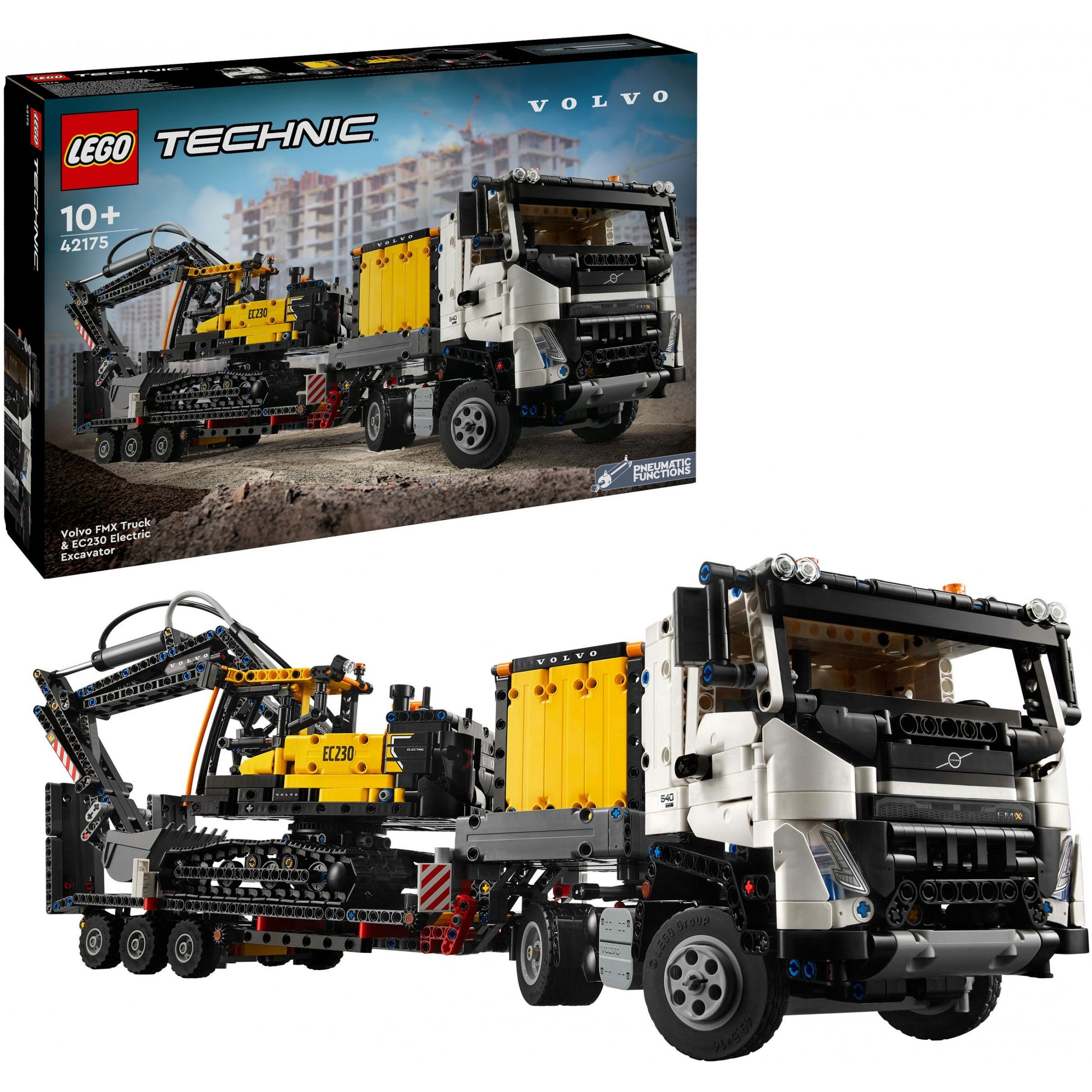 LEGO Volvo FMX Truck & EC230 Electric Excavator