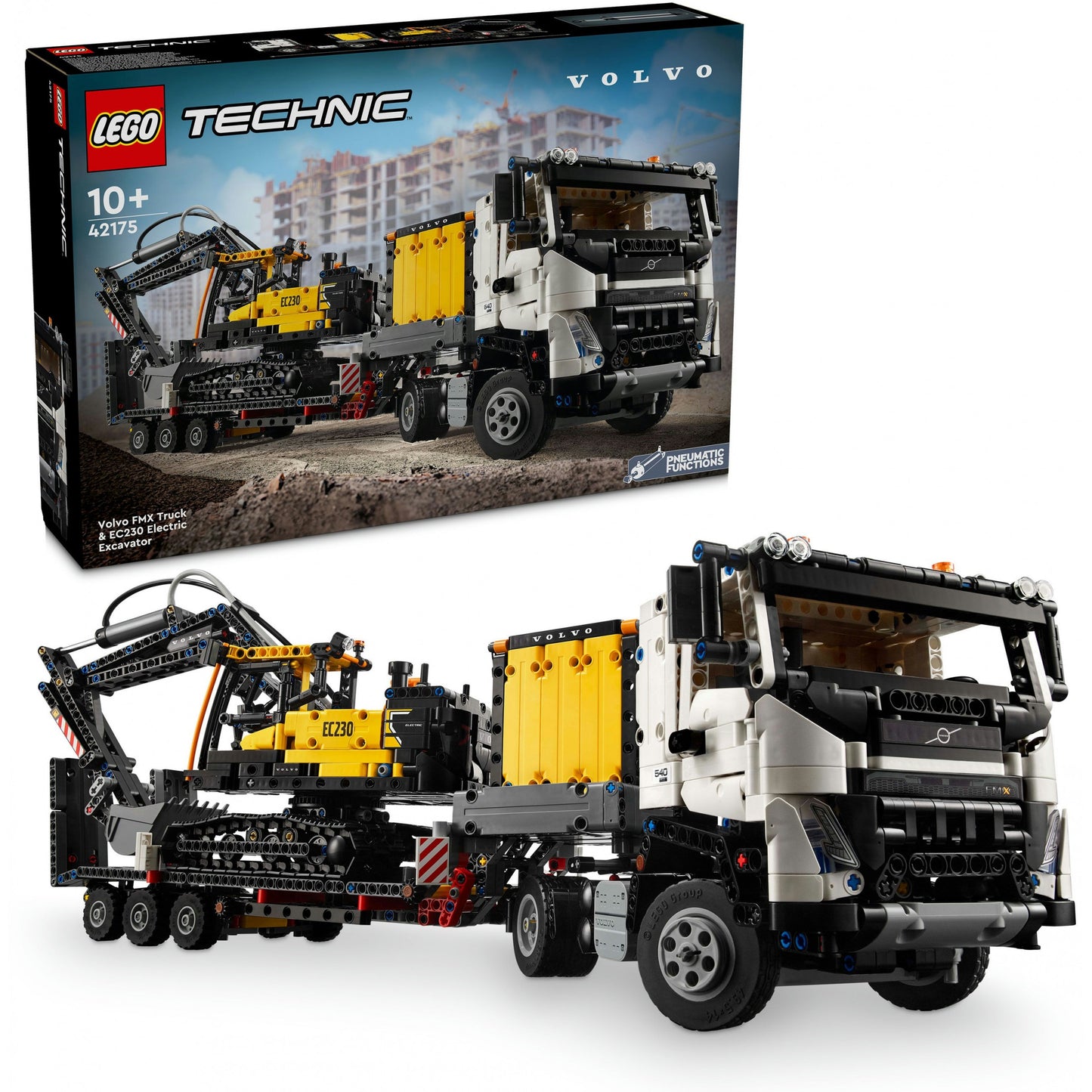 LEGO Volvo FMX Truck & EC230 Electric Excavator