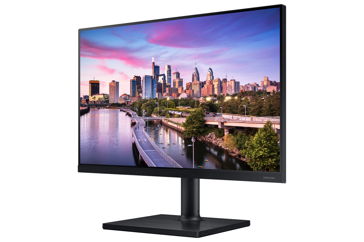 Samsung T45F computer monitor 61 cm (24") 1920 x 1200 pixels WUXGA LCD Black