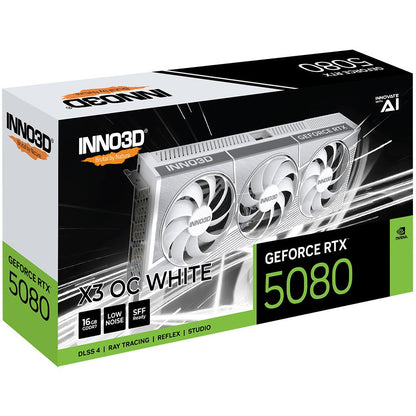 INNO3D GeForce RTX 5080 X3 OS WHITE - TECHDIRECT Inno3D -  Ireland - Carlow - Dublin - Cork