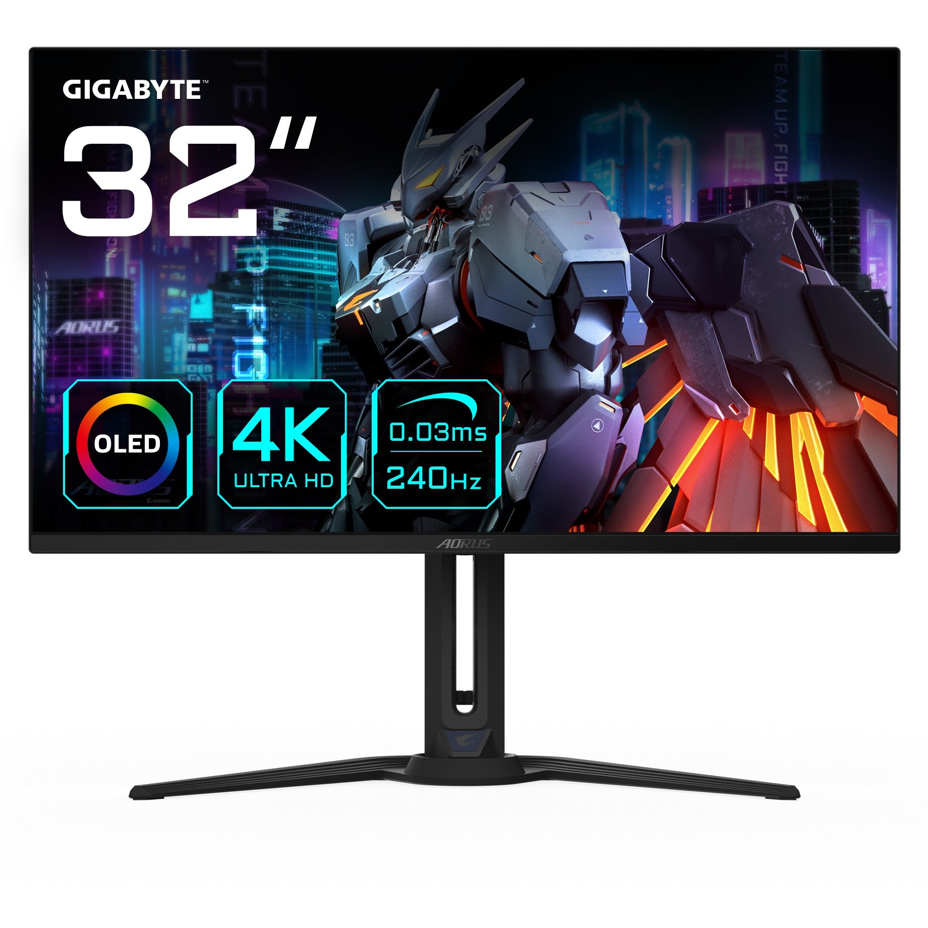 GIGABYTE AORUS FO32U2 32” OLED Gaming Monitor - 3840 x 2160(UHD)