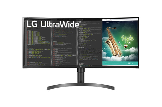 LG 35WN75CP-B LED display 88.9 cm (35") 3440 x 1440 pixels UltraWide Quad HD Black