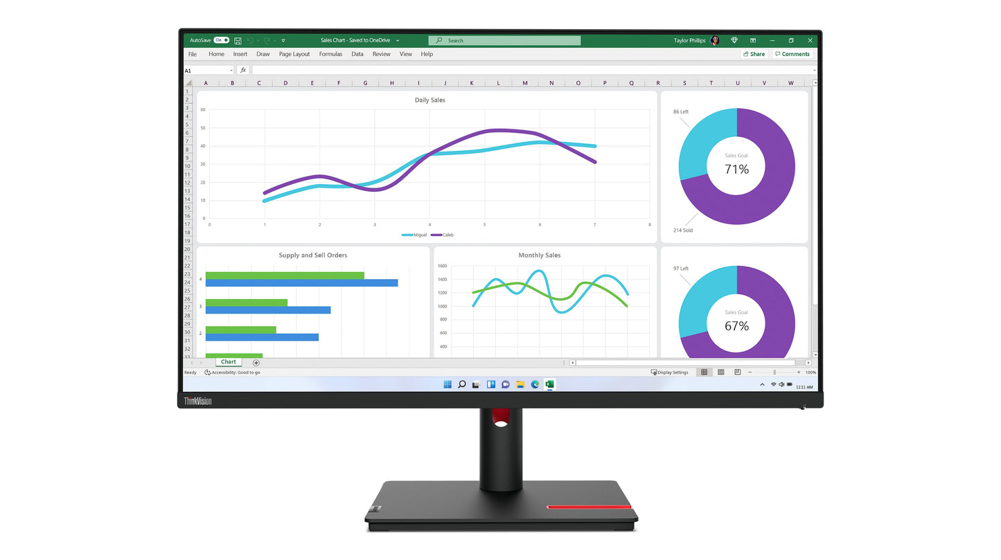 Lenovo ThinkVision T32h-30 LED display