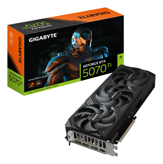 GIGABYTE GeForce RTX 5070 Ti WINDFORCE OC SFF 16G - TECHDIRECT Gigabyte -  Ireland - Carlow - Dublin - Cork