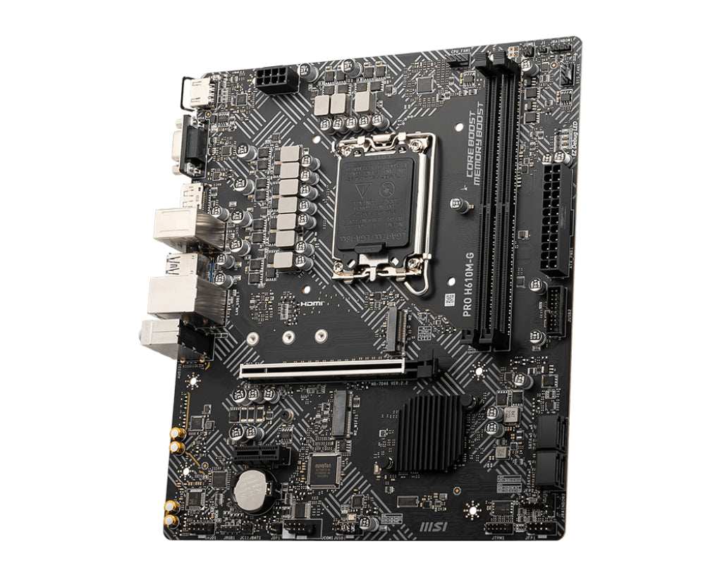 MSI PRO H610M-G motherboard Intel H610 LGA 1700 micro ATX