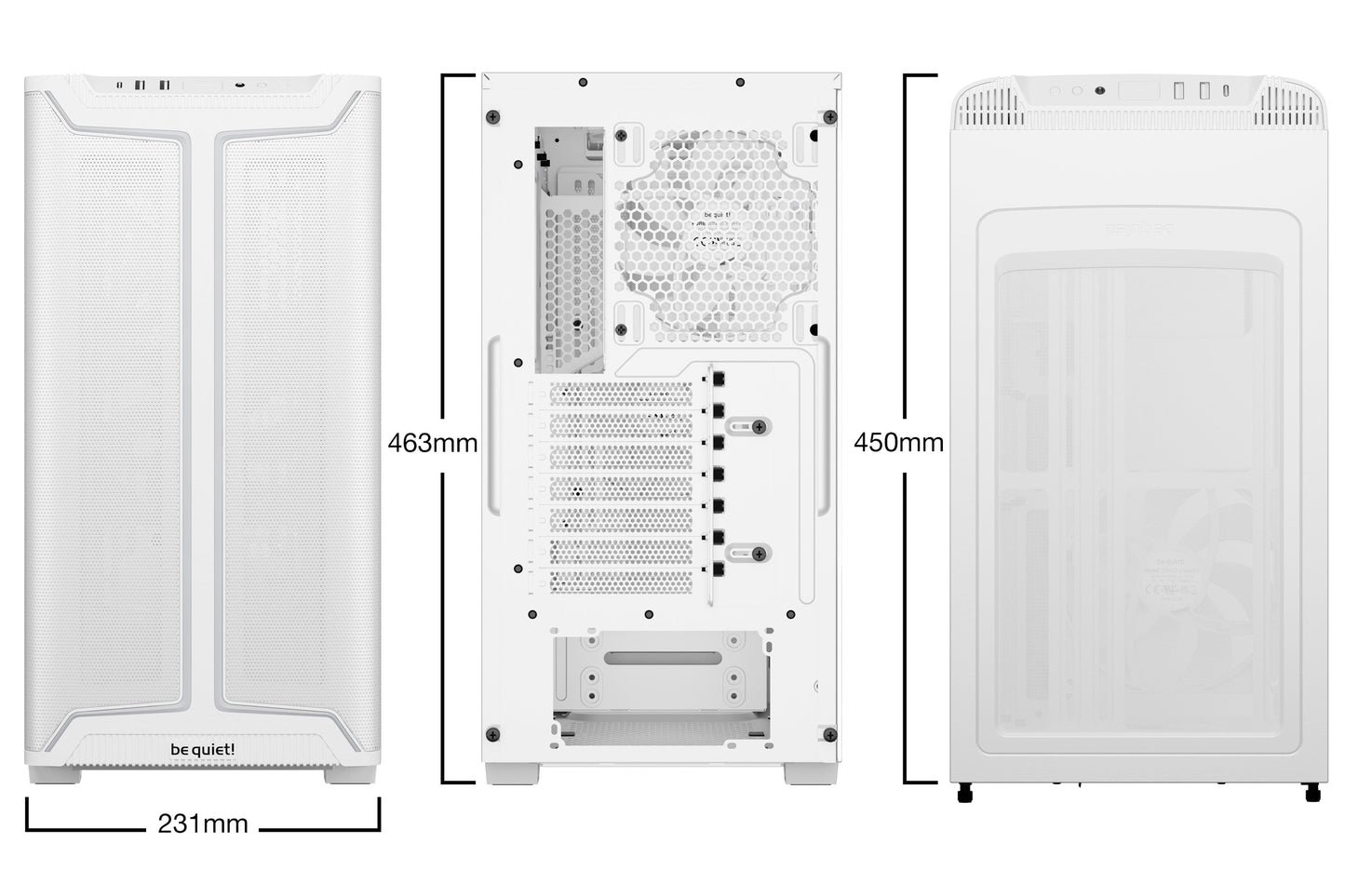 be quiet! Pure Base 501 DX White