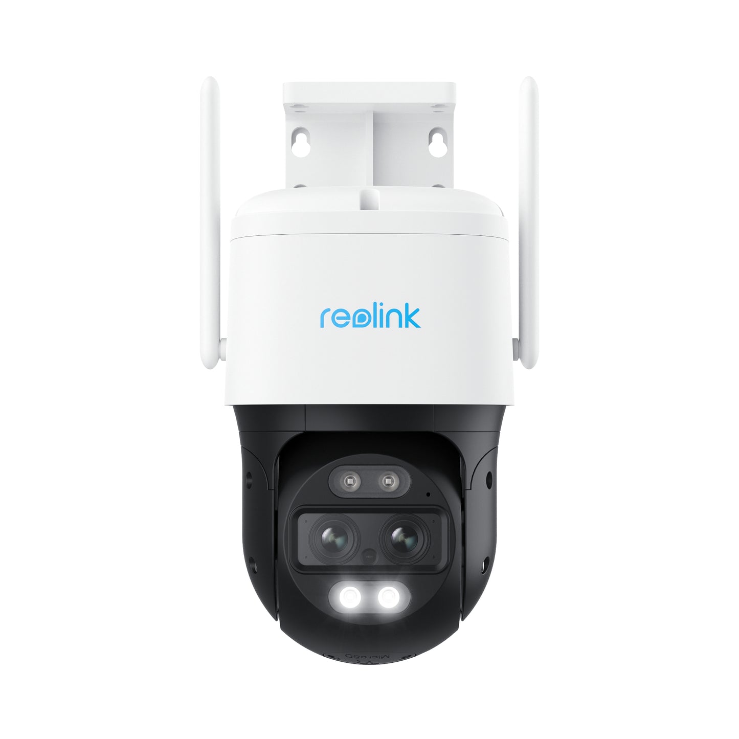 Reolink TrackMix Series W760 - 4K Outdoor Camera, Dual View, Auto-Zoom Tracking, 2.4/5Ghz Wi-Fi, Color Night Vision