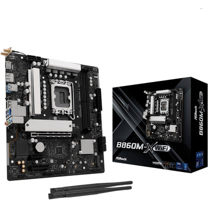 B860M-X WiFi 1851 mATX HDMI / DP DDR5