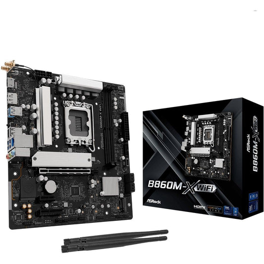 B860M-X WiFi 1851 mATX HDMI / DP DDR5