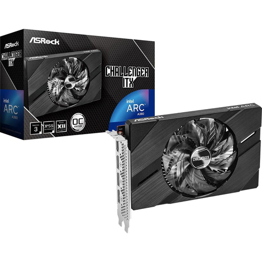 Asrock Challenger Intel Arc A380 ITX 6GB OC