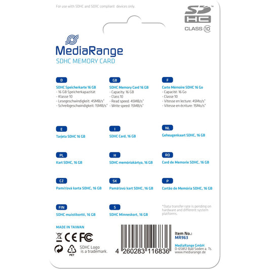 MediaRange MR963