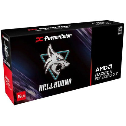 PowerColor Hellhound AMD Radeon RX 9060 XT 16GB GDDR6