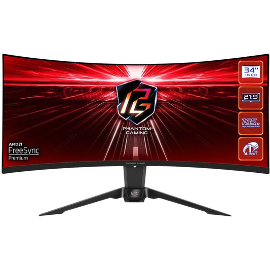 Asrock PG34WQ15R2B computer monitor