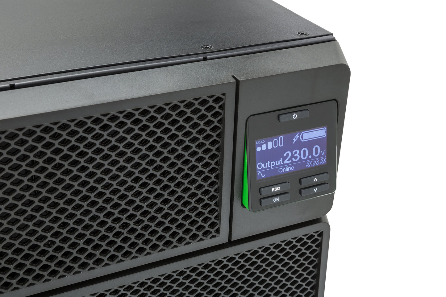 APC Smart-UPS On-Line, 6kVA/6kW, Rackmount 4U, 230V, 6x C13+4x C19 IEC outlets, Network Card+SmartSlot, Extended runtime, W/ rail kit