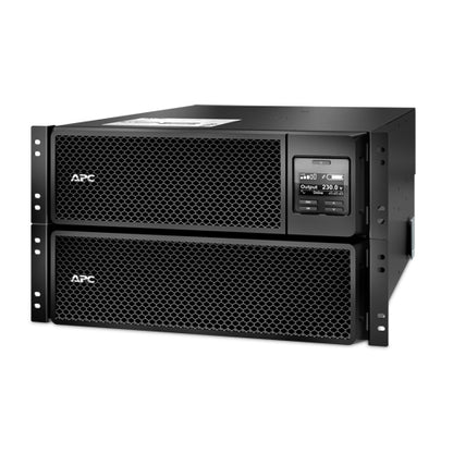 APC Smart-UPS On-Line SRT8KRMXLI - 8kW/VA, 6x C13 + 4x C19 + hardwire 1phase output, rack mountable, Embedded NMC