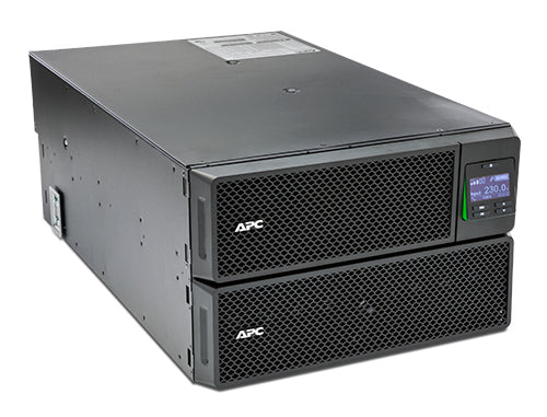 APC Smart-UPS On-Line SRT8KRMXLI - 8kW/VA, 6x C13 + 4x C19 + hardwire 1phase output, rack mountable, Embedded NMC