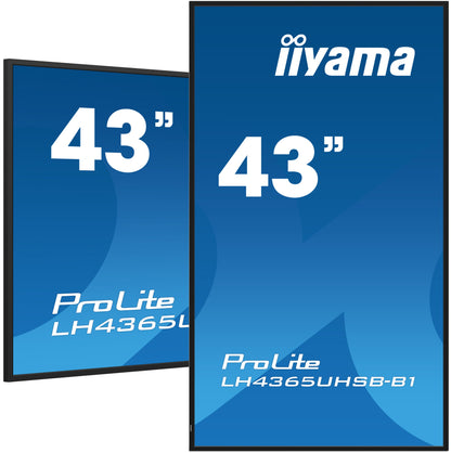 iiyama LH4365UHSB-B1 Signage Display - TECHDIRECT iiyama -  Ireland - Carlow - Dublin - Cork