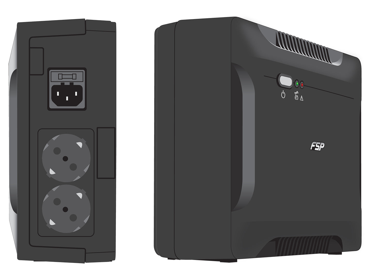 FSP Nano 800 uninterruptible power supply (UPS) Standby (Offline) 0.8 kVA 480 W 2 AC outlet(s)