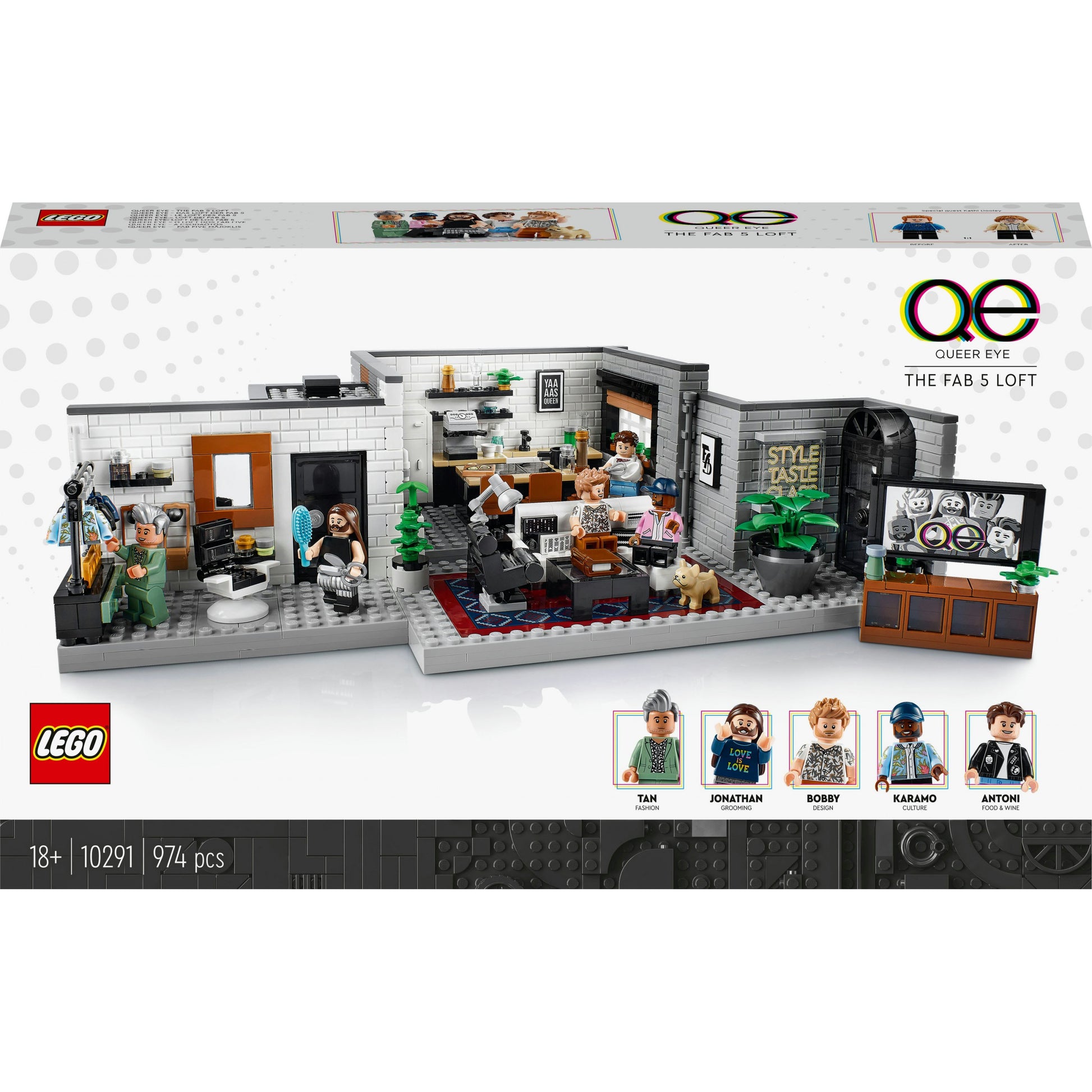 LEGO ICONS Queer Eye – The Fab 5 Loft