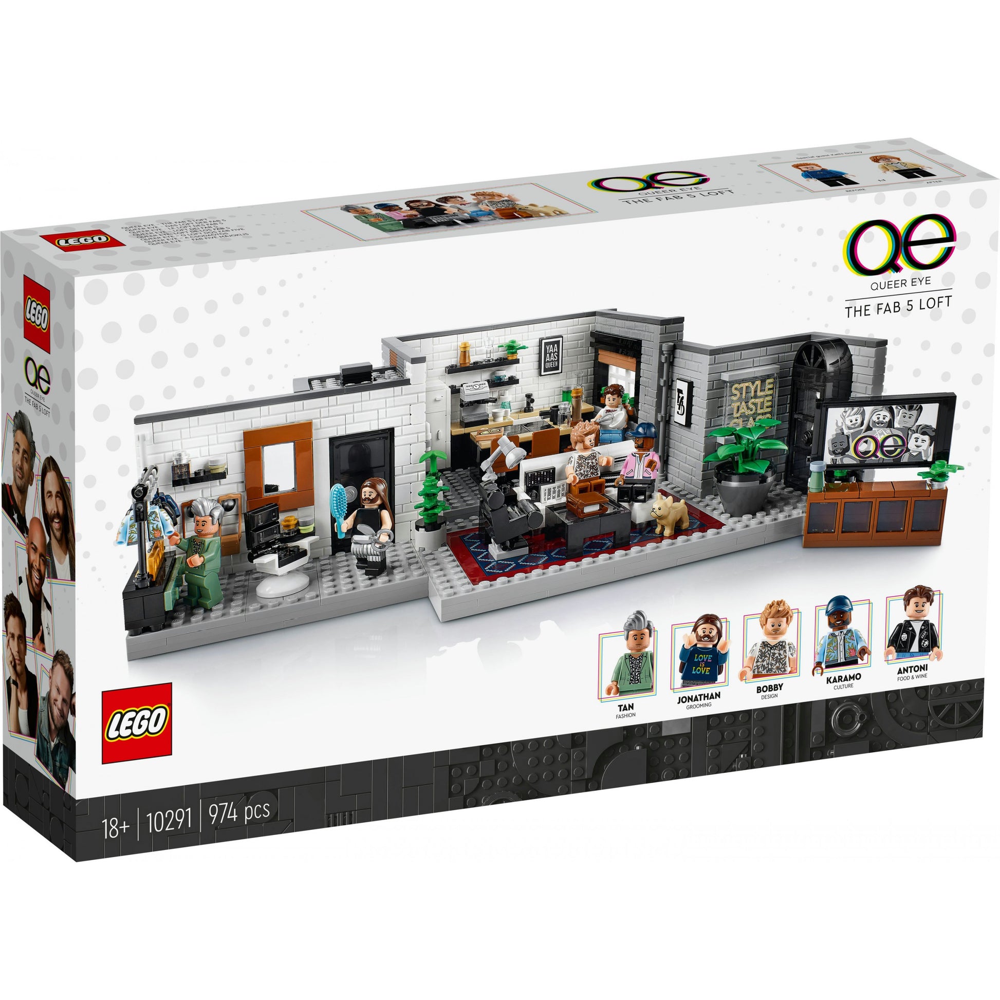 LEGO ICONS Queer Eye – The Fab 5 Loft