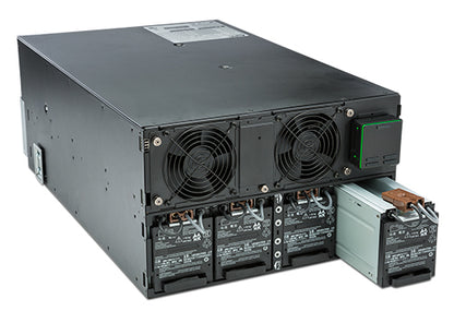 APC Smart-UPS On-Line SRT8KRMXLI - 8kW/VA, 6x C13 + 4x C19 + hardwire 1phase output, rack mountable, Embedded NMC