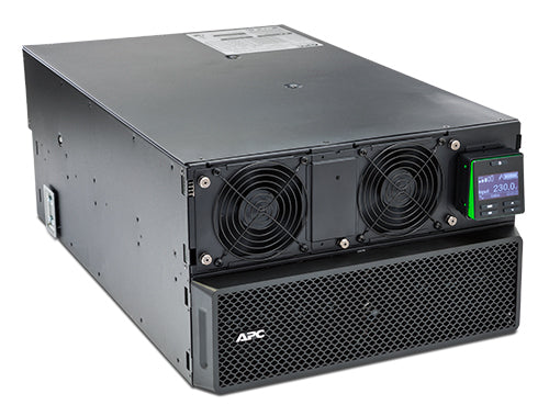 APC Smart-UPS On-Line SRT8KRMXLI - 8kW/VA, 6x C13 + 4x C19 + hardwire 1phase output, rack mountable, Embedded NMC