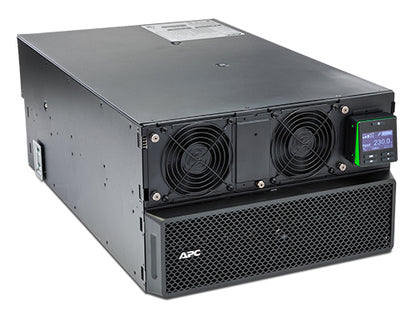 APC Smart-UPS On-Line SRT8KRMXLI - 8kW/VA, 6x C13 + 4x C19 + hardwire 1phase output, rack mountable, Embedded NMC