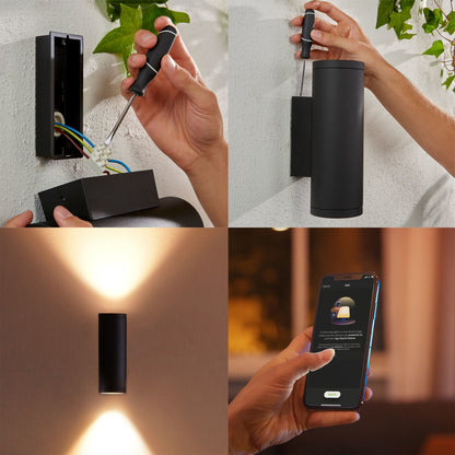 Philips Hue White and colour ambience Appear Outdoor wall light