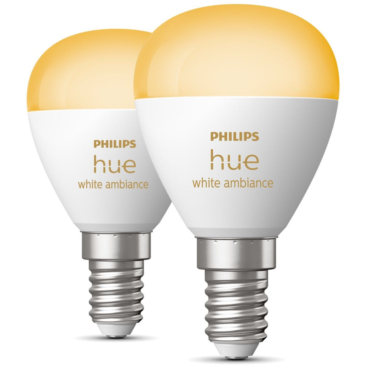 Philips Hue White ambience Lustre – E14 smart bulb – (2-pack)