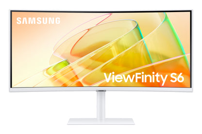 Samsung S65TC LED display 86.4 cm (34") 3440 x 1440 pixels UltraWide Quad HD White