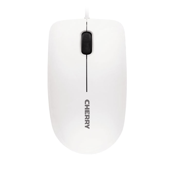 CHERRY MC 1000 Corded Mouse, Pale Grey, USB