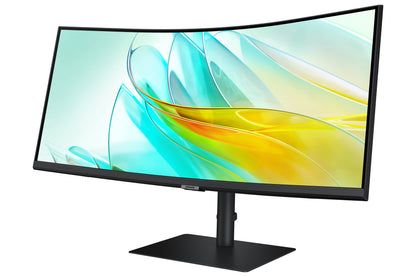 Samsung S65UC computer monitor 86.4 cm (34") 3440 x 1440 pixels UltraWide Quad HD LCD Black