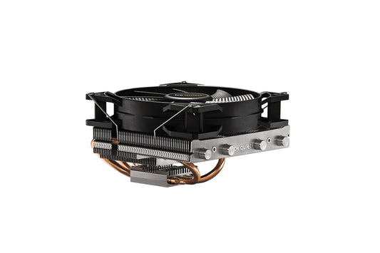 be quiet! Shadow Rock LP CPU Cooler, Single 120mm PWM Fan, For Intel Socket: 1200 / 2066 / 1150 / 1151 / 1155 / 2011(-3) Square ILM, For AMD Socket: AM2(+) / AM3(+) / AM4 / FM1 / FM2(+), 130W TDP, 75.4mm Height