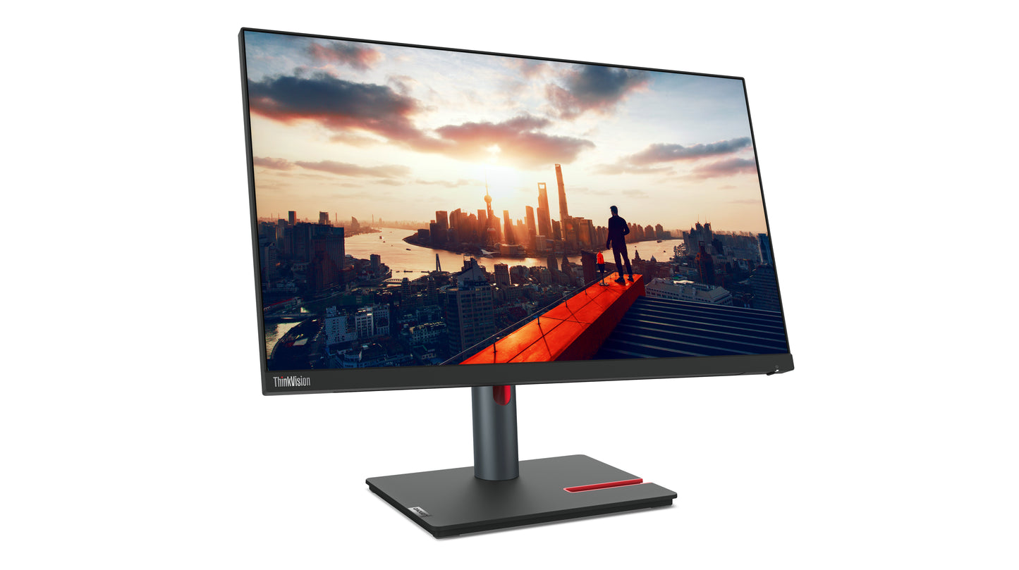 Lenovo ThinkVision P24h-30 LED display 60.5 cm (23.8") 2560 x 1440 pixels Quad HD Black